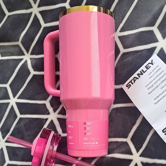Stanley Wicked Pink Quencher Tumbler Water Bottle NEW NWT - Picture 5 of 10